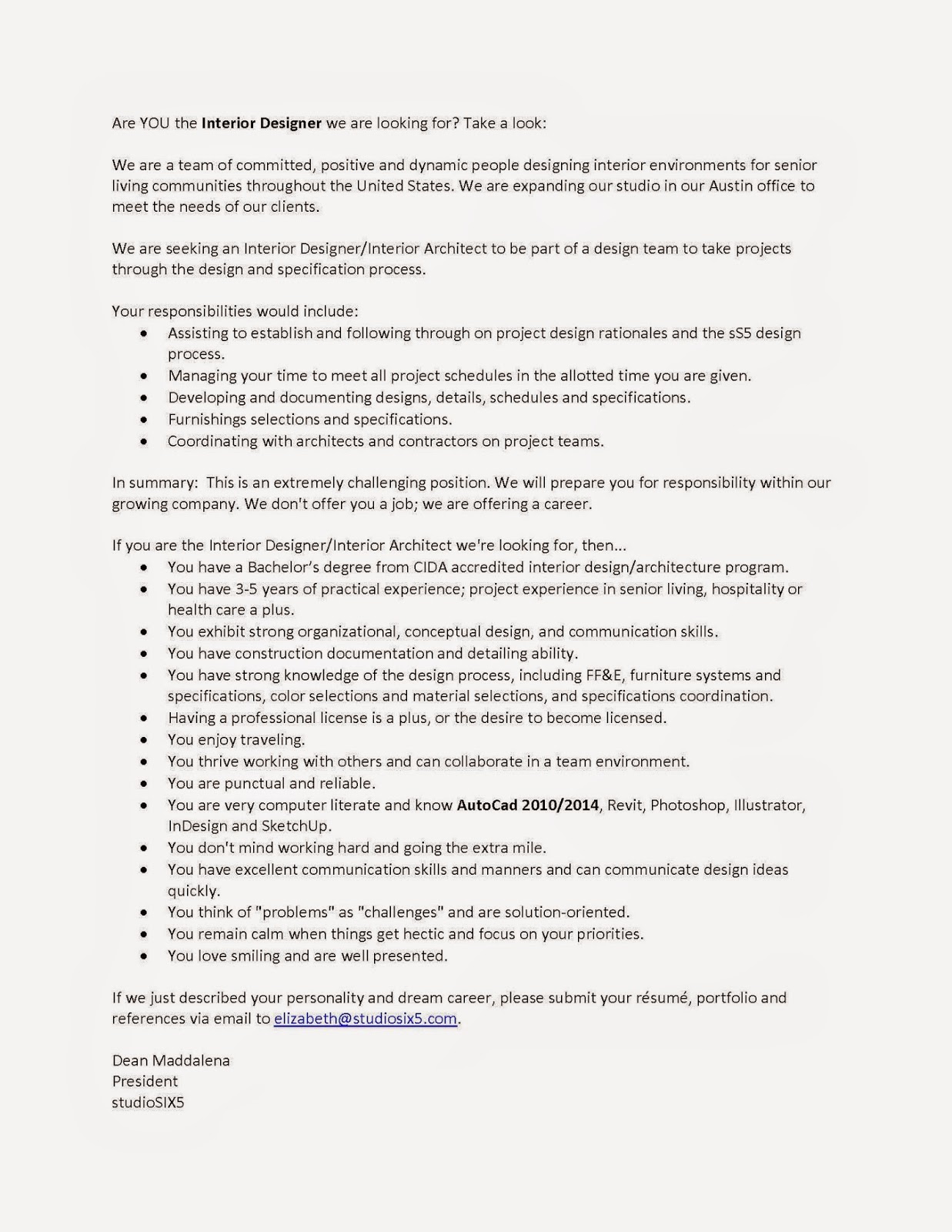 Dynamic cover letter openings